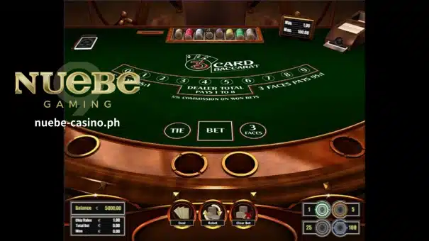 Three Card Baccarat is an exciting and fast-paced variation of the traditional casino game Baccarat. Popular in Asian casinos, it has gained traction globally due to its simplicity and the added excitement of having three cards. Nuebe Gaming explores the history, basic rules, betting strategies, tips, and etiquette of Three Card Baccarat.